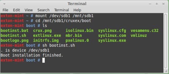 Boot in Linux